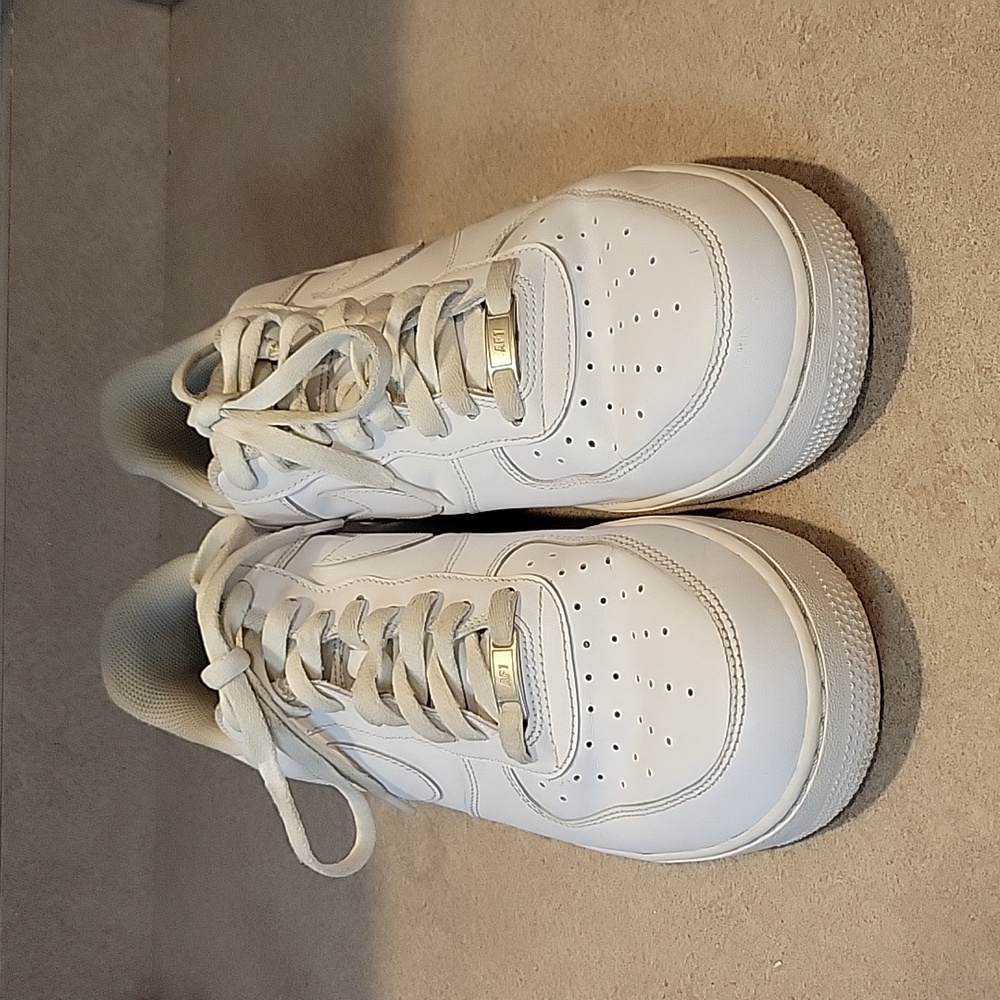 NIKE Air Force 1 Low ‘07 White Men’s Shoes Size 13 - Picture 5 of 9